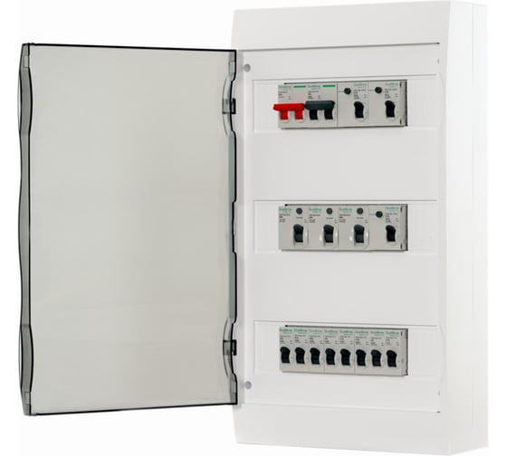 Автоматический выключатель диф. тока Systeme Electric City9 set (авдт) 1p+n с 10а 6ka 30ма тип-a 230в C9D65610