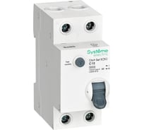 Автоматический выключатель дифференциального тока (авдт) Systeme Electric City9 set 1p+n с 10а 6ka 10ма тип-a 230в C9D61610