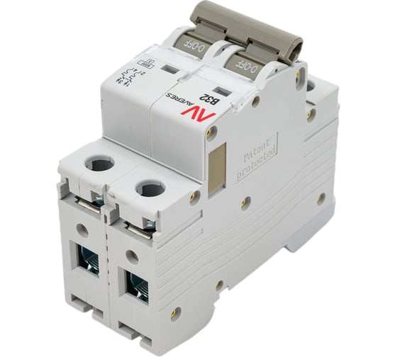 Автоматический выключатель EKF AV-6 2P 32A B 6kA AVERES mcb6-2-32B-av