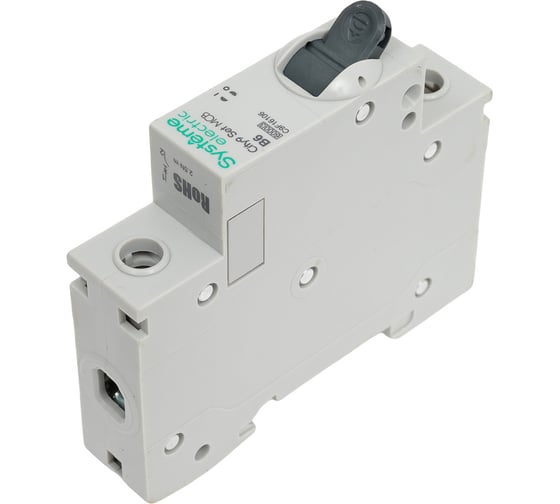 Автоматический выключатель (ав) Systeme Electric City9 set b 6а 1p 6ka 230в C9F16106