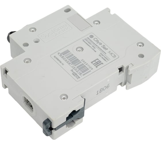 Автоматический выключатель (ав) Systeme Electric City9 set b 6а 1p 6ka 230в C9F16106