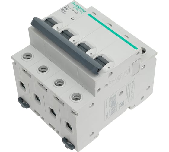 Автоматический выключатель (ав) Systeme Electric City9 set с 50а 4p 6ka 400в C9F36450