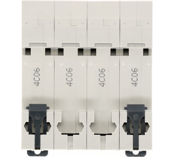 Автоматический выключатель (ав) Systeme Electric City9 set с 6а 4p 6ka 400в C9F36406
