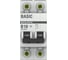 Автоматический выключатель EKF Basic ВА 47-29 2P, 10А, 4,5кА mcb4729-2-10-B 2