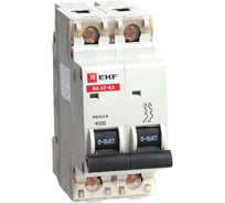 Автоматический выключатель EKF ВА 47-63, 2P 8А C 4,5kA SQmcb4763-2-08C