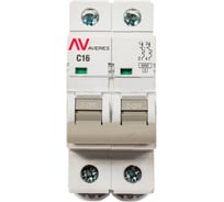 Автоматический выключатель EKF AVERES AV-6 2P, 16A, 6kA mcb6-2-16C-av