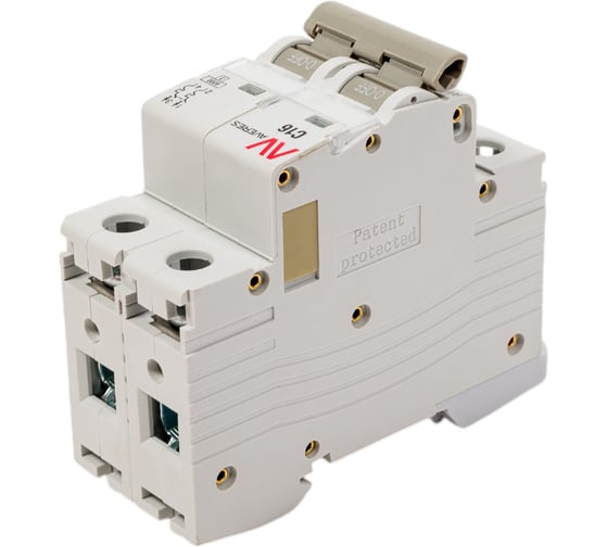 Автоматический выключатель EKF AVERES AV-6 2P, 16A, 6kA mcb6-2-16C-av