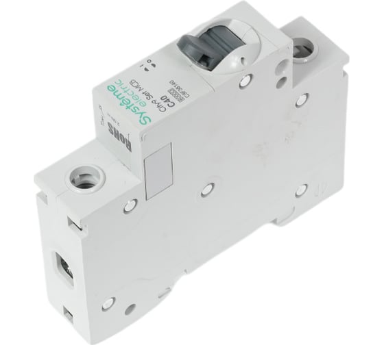 Автоматический выключатель (ав) Systeme Electric City9 set с 40а 1p 6ka 230в C9F36140