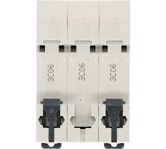 Автоматический выключатель (ав) Systeme Electric City9 set с 6а 3p 6ka 400в C9F36306