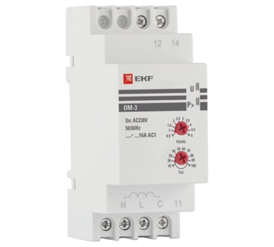 Ограничитель мощности EKF PROxima ОМ-3 rel-pl-3 1