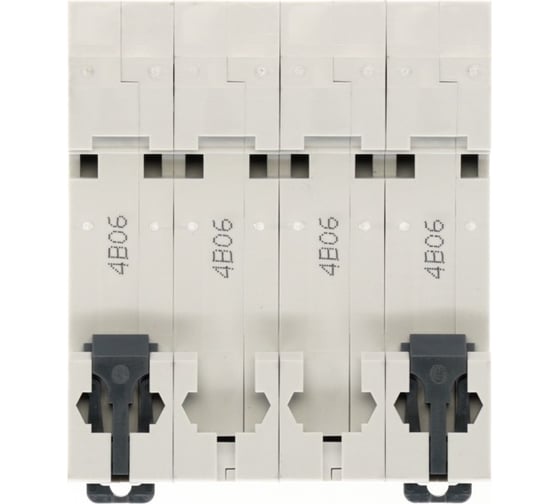 Автоматический выключатель (ав) Systeme Electric City9 set b 6а 4p 6ka 400в C9F16406