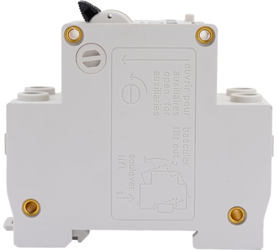 Дифференциальный автомат EKF Basic АД-12, 1P+N, 40А, 30мА, тип АС, характеристика C, электронный, 4,5кА DA12-40-30-bas