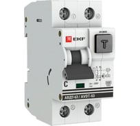 Дифференциальный автомат EKF PROxima АВДТ-63, 63А/100мА, 6кА DA63-63-100em