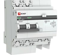 Дифференциальный автомат EKF АД-2 32А/ 30мА 4,5кА PROxima DA2-32-30-pro