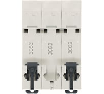 Автоматический выключатель (ав) Systeme Electric City9 set с 63а 3p 6ka 400в C9F36363