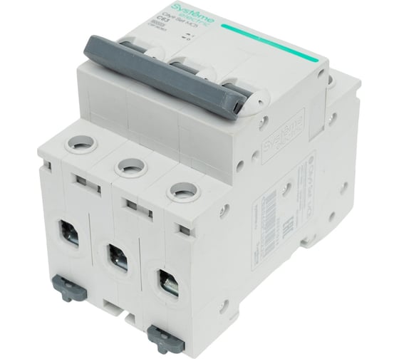 Автоматический выключатель (ав) Systeme Electric City9 set с 63а 3p 6ka 400в C9F36363