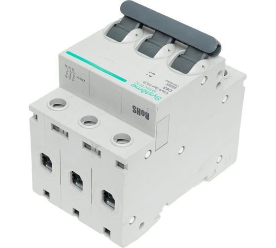 Автоматический выключатель (ав) Systeme Electric City9 set с 63а 3p 6ka 400в C9F36363
