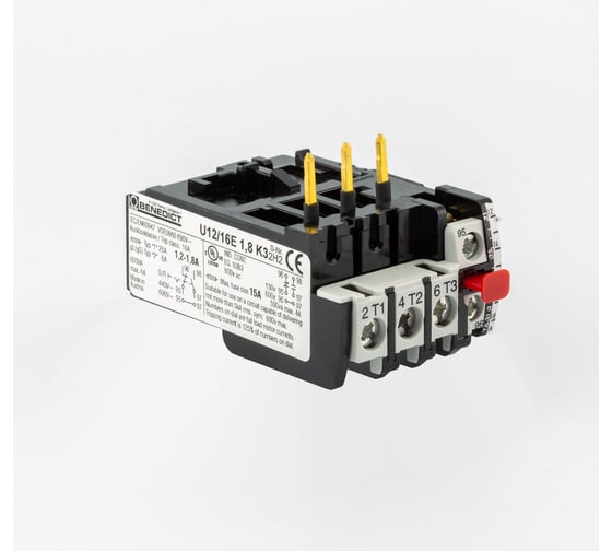 Тепловое реле Benedict U12/16E 1,8 K3 PN79238