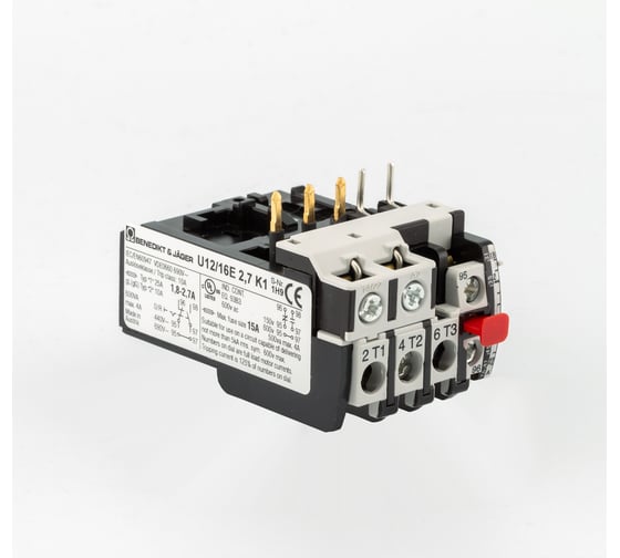 Тепловое реле Benedict U12/16E 2,7 K1 PN41626