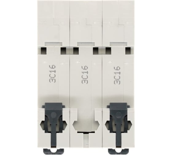 Автоматический выключатель (ав) Systeme Electric City9 set с 16а 3p 6ka 400в C9F36316