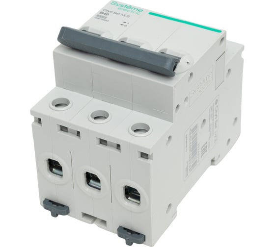 Автоматический выключатель (ав) Systeme Electric City9 set b 40а 3p 6ka 400в C9F16340