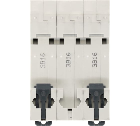 Автоматический выключатель (ав) Systeme Electric City9 set b 16а 3p 6ka 400в C9F16316