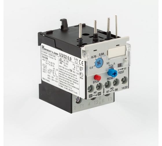 Тепловое реле Benedict U3/32 0,9 PN41641 1