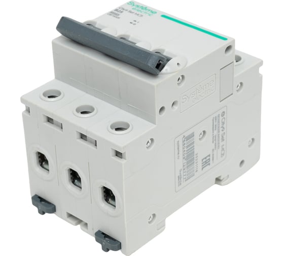 Автоматический выключатель (ав) Systeme Electric City9 set b 25а 3p 6ka 400в C9F16325