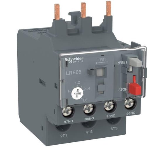 Тепловое реле Systeme Electric E06 1-1.6А для контакторов TeSys E SchE LRE06 1