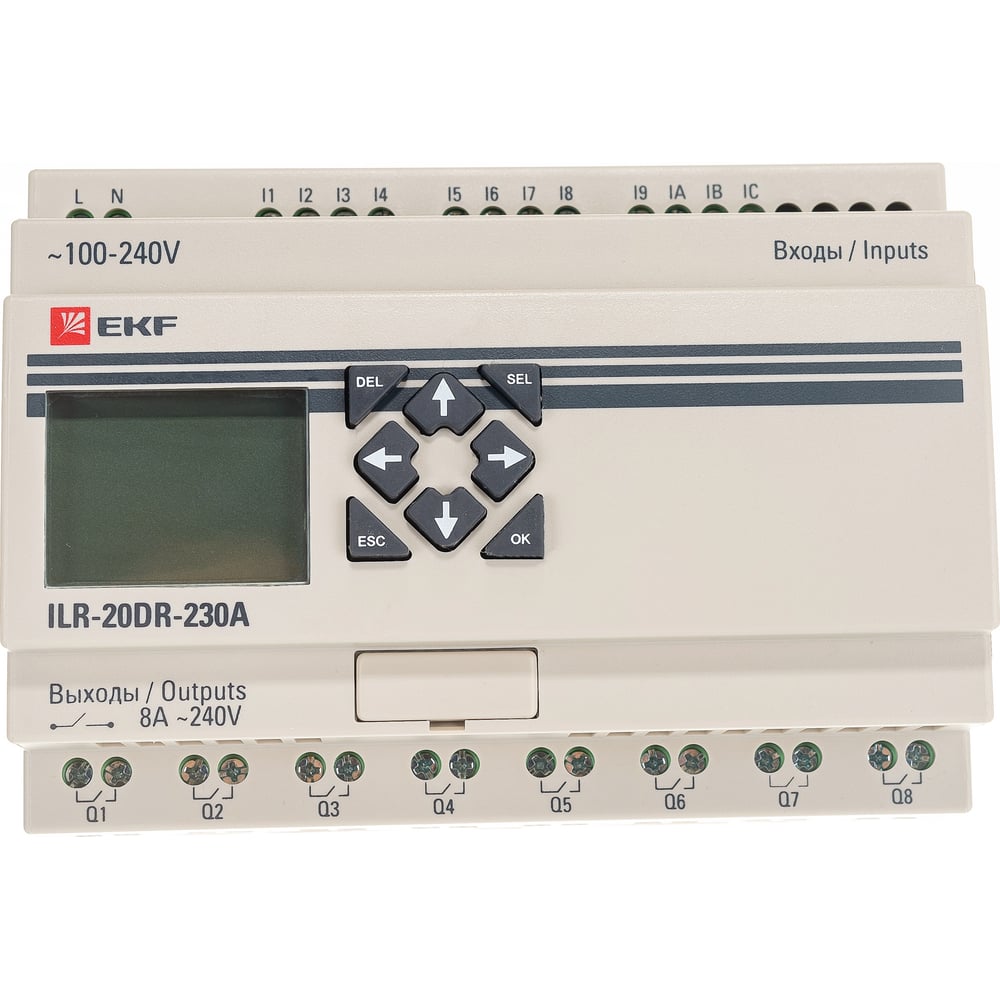 230в pro-relay ekf proxima. Программируемое реле 10 в/в 230в pro-relay ekf proxima; ilr-10cr-230. Pro-logic master ekf. Программированный контроллер ekf. Программированный контроллер ekf.