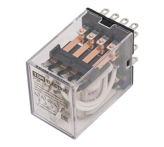 Реле TDM ELECTRIC РЭК78/4 3А 24В DC  SQ0701-0004