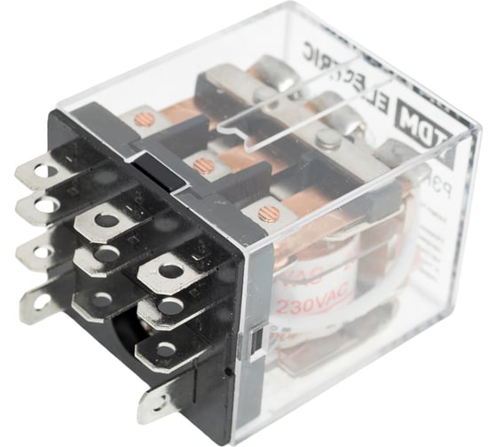 Реле TDM РЭК77/3 с индикатором 10А 230В AC SQ0701-0054