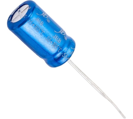 Электролитический конденсатор JB Capacitors, 470мкФ, 50В, -55/105C, 10x20 / P:5 мм  JRB1H471M05001000200000BST-180