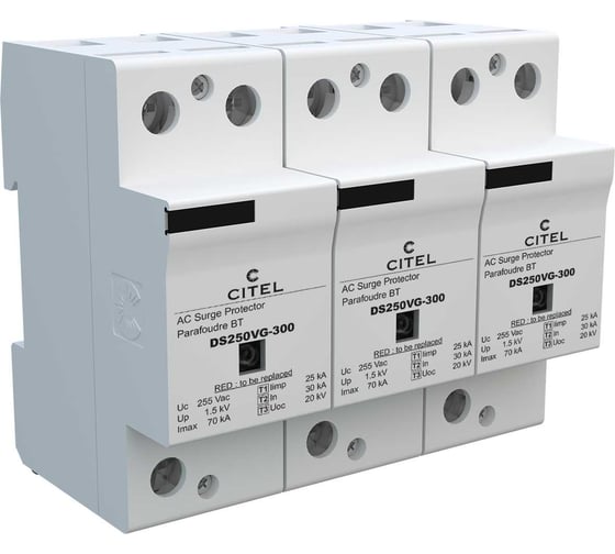 Устройство защиты от импульсных перенапряжений CITEL УЗИП тип 1+2+3 DS253VG-300 3896 1