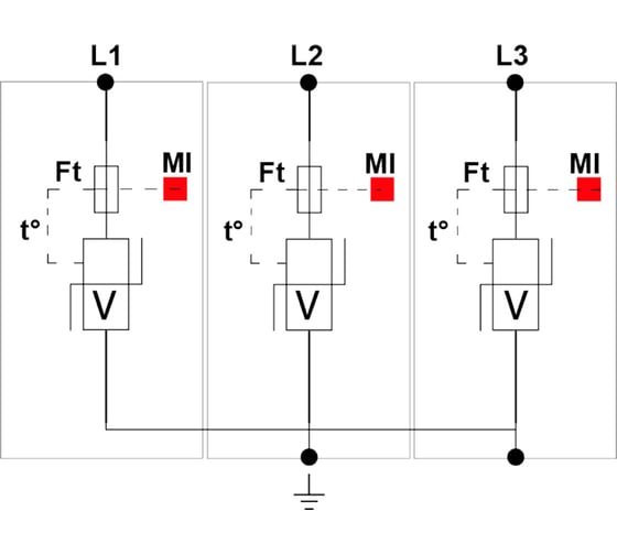 Устройство защиты от импульсных перенапряжений CITEL УЗИП тип 2 DS43-320 461903