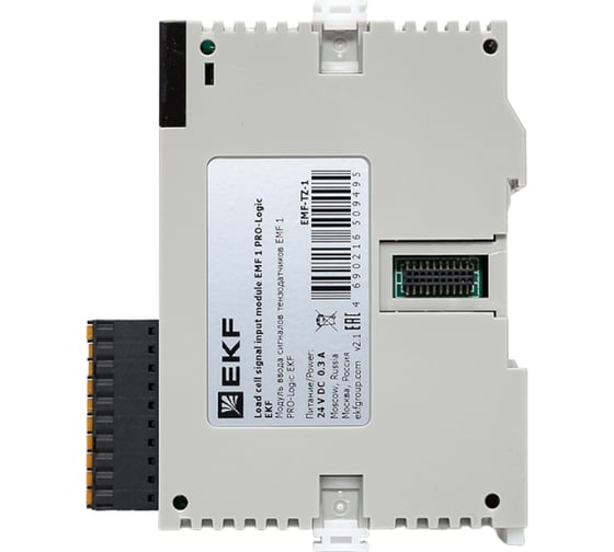 Модуль ввода сигналов тензодатчиков EKF EMF 1 PRO-Logic EMF-TZ-1