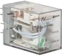 Реле промежуточное EKF RPA 22/4 5A 110В DC AVERES rpa-22-4-110DC