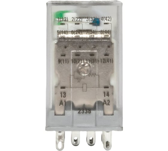 Реле промежуточное EKF RPA 22/4 5A 110В DC AVERES rpa-22-4-110DC