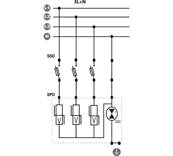 Комплект УЗИП и УБО Citel DAC1-13VGS-31-275 + SSD1-13-230 821730244+803101