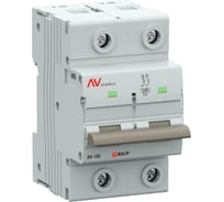 Автоматический выключатель EKF AV-125 2P 80A (D) 10kA AVERES mcb125-2-80D-av