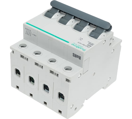 Автоматический выключатель (ав) Systeme Electric City9 set b 32а 4p 6ka 400в C9F16432