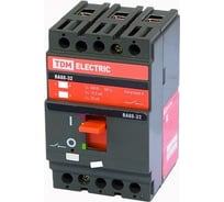 Автоматический выключатель TDM ELECTRIC ВА88-32, 3Р, 12,5А, 25кА SQ0707-0025