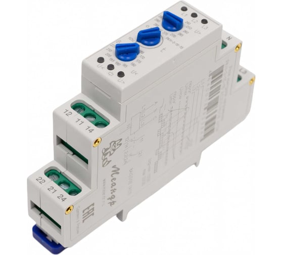Реле контроля напряжения Меандр РКН-3-15-15 AC230В/AC400B УХЛ4 A8302-16933945