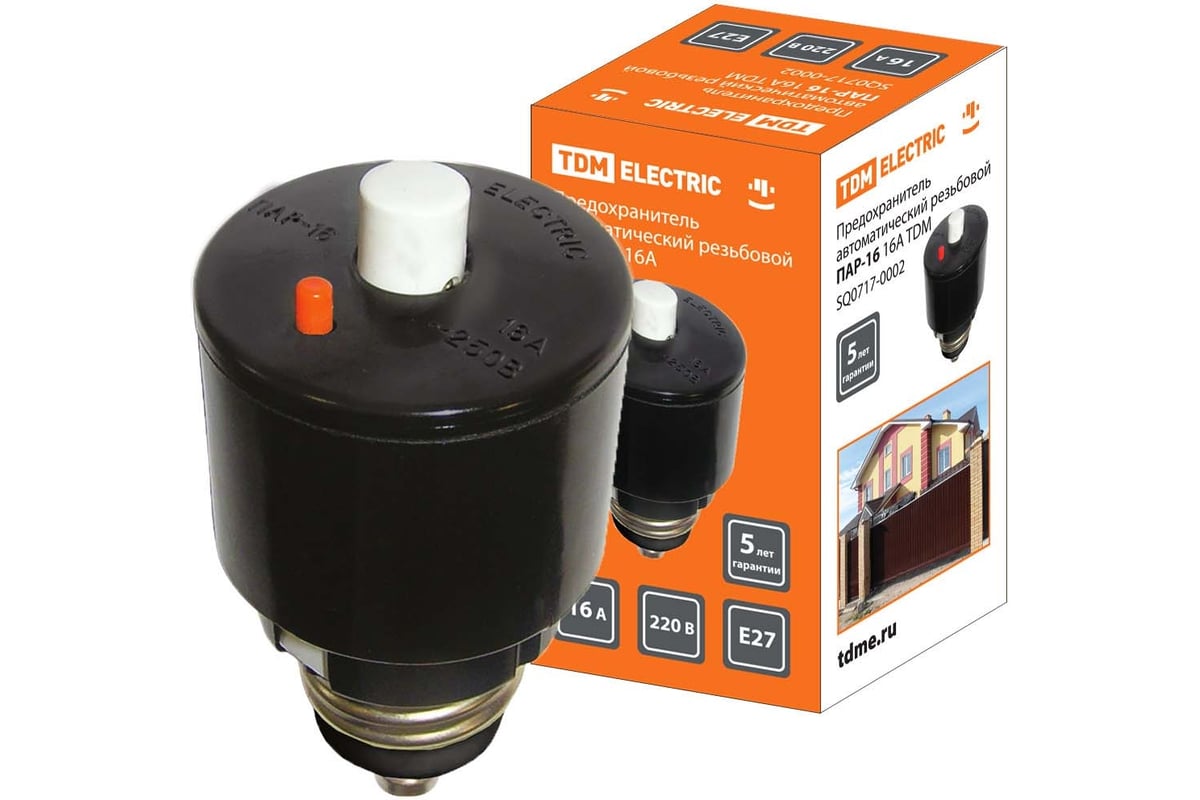 Предохранитель ПАР-16 TDM 16А SQ0717-0002 - выгодная цена, отзывы ...