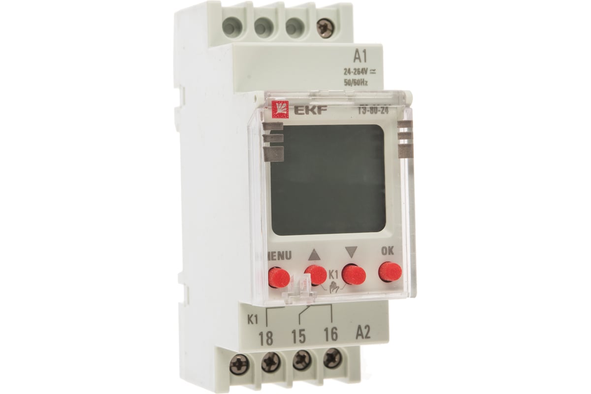 Электронный таймер EKF ТЭ-80 24-230В PROxima SQte-80-24 - выгодная цена ...
