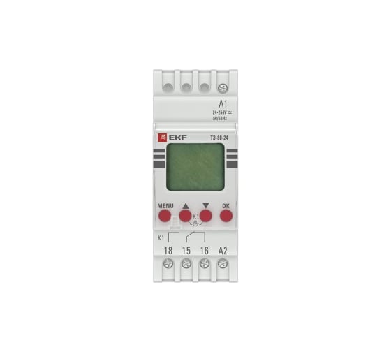 Электронный таймер EKF ТЭ-80 24-230В PROxima SQte-80-24