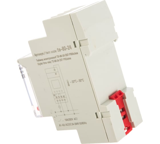 Электронный таймер EKF ТЭ-80 24-230В PROxima SQte-80-24