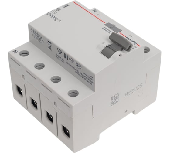 ВДТ Legrand RX3  300мА 40А 4П AC 402071