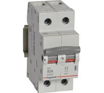 Выключатель-разъединитель Legrand 2 полюса 40 А RX3 Leg 419407
