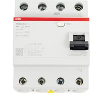 Выключатель дифференциального тока ABB 4 модуля FH204 AC-40/0,03 2CSF204002R1400